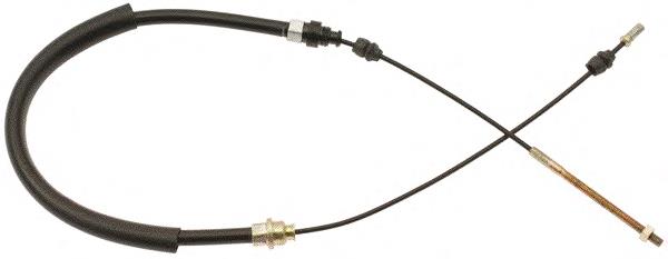 40590 PEX cable de freno de mano trasero izquierdo