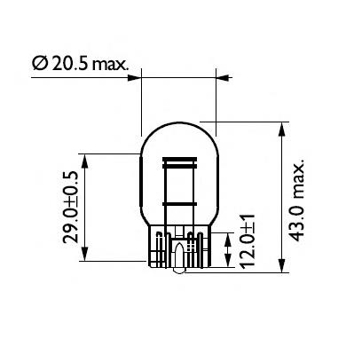 12066B2 Philips bombilla