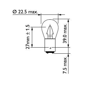 Bombilla 12401CP Philips