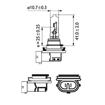 12361B1 Philips bombilla halógena