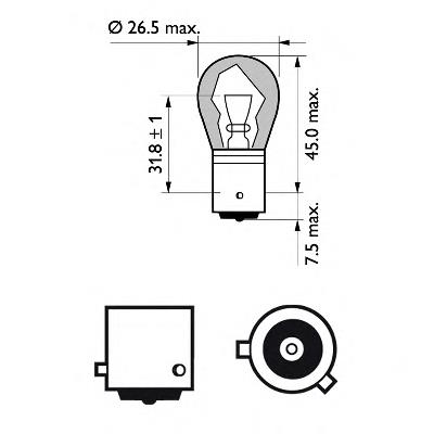 12496NAB2 Philips bombilla