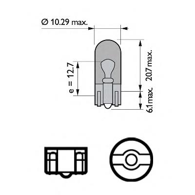 Comprar 12396NACP Philips Bombilla de luz de posición delantera