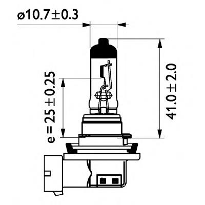 Bombilla 8GH008358251 HELLA