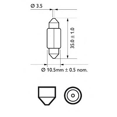 Bombilla 12860LLECOCP Philips