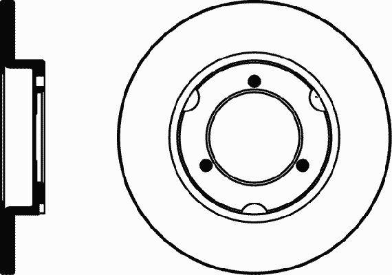 Freno de disco delantero Renault 16 (115)