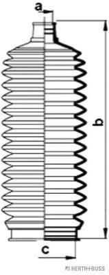 Fuelle de dirección GSP 540326