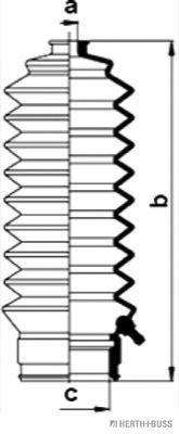 Guardapolvo de dirección Jakoparts J4104001 precio, desde 9,91 EUR