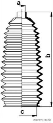 Guardapolvo de dirección Jakoparts J4103008 precio, desde 8,14 EUR