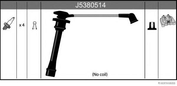 J5380514 Jakoparts juego de cables de encendido