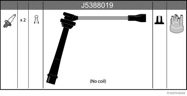 J5388019 Jakoparts cables de bujías