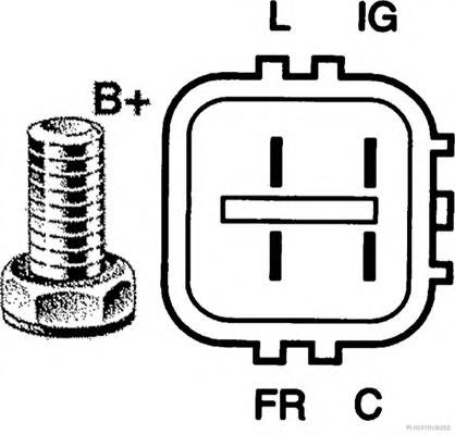 Alternador J5114032 Jakoparts