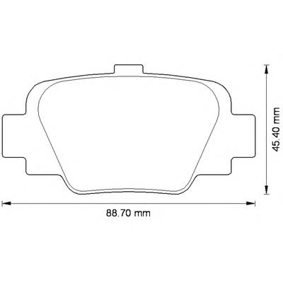 572568B Jurid/Bendix pastillas de freno traseras