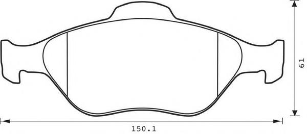 573041B Jurid/Bendix
