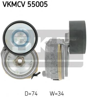 VKMCV55005 SKF tensor de correa, correa poli v