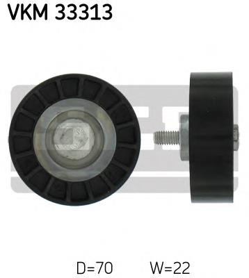 Polea tensora correa poli V VKM33313 SKF