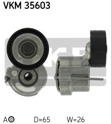 Tensor de correa poli V VKM35603 SKF