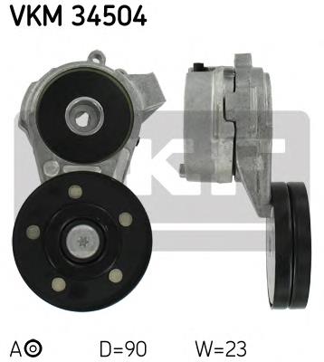 Tensor de correa, correa poli V VKM34504 SKF