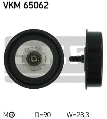 Comprar VKM65062 SKF Polea tensora, correa poli V