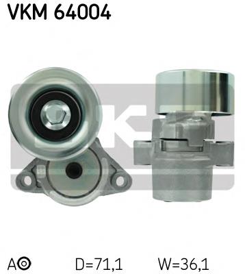 Tensor de correa poli V VKM64004 SKF