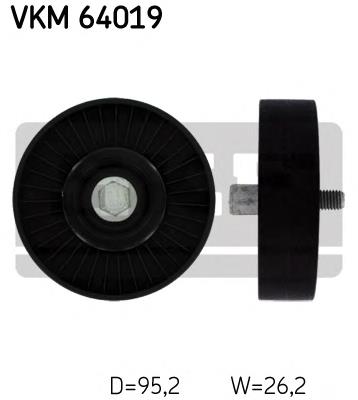 Rodillo guia SKF VKM64019