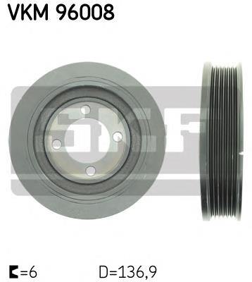 Polea, cigüeñal VKM96008 SKF