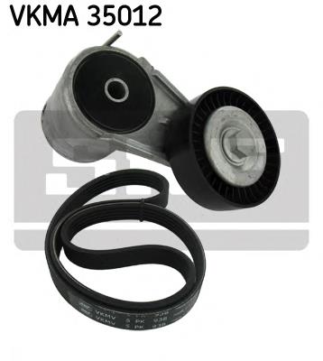 VKMA 35012 SKF correa de transmision, juego completo