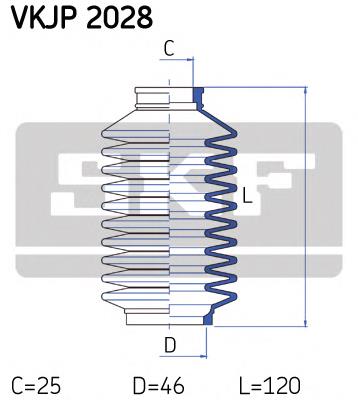 Fuelle dirección VKJP2028 SKF