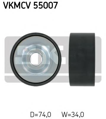 Polea inversión/guía, correa auxiliar servicios SKF VKMCV55007 precio, desde 28,22 EUR