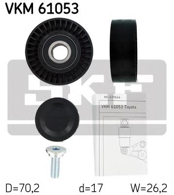 Rodillo tensor SKF VKM61053