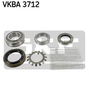 VKBA3712 SKF cojinete de rueda trasero