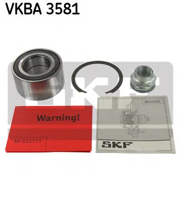 VKBA3581 SKF Rodamientos de rueda delantero