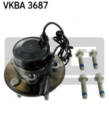 VKBA 3687 SKF cubo de rueda delantero