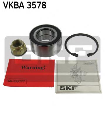 VKBA3578 SKF cojinete de rueda delantero