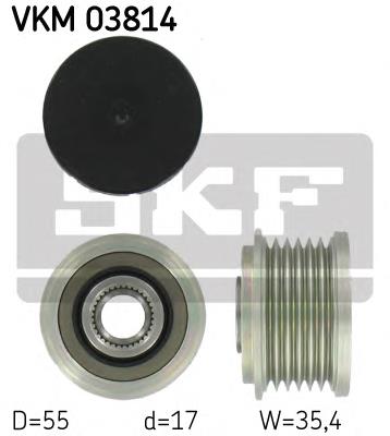 Comprar VKM03814 SKF Rueda libre del alternador