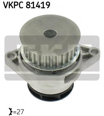 VKPC81419 SKF Bomba refrigerante coche