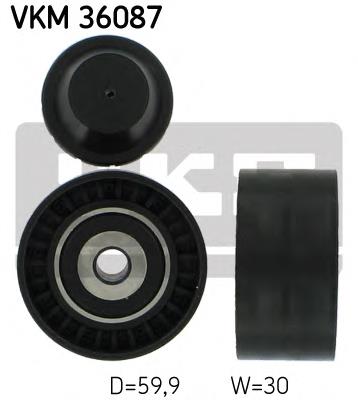 Polea inversión/guía, correa auxiliar servicios SKF VKM36087 precio, desde 25,69 EUR