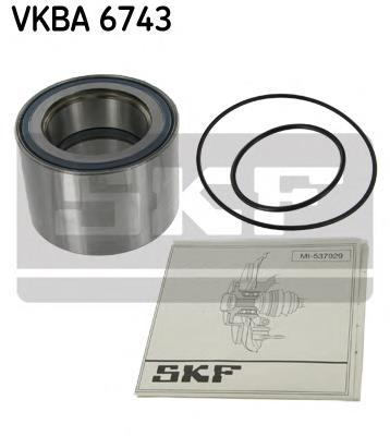 Cojinete de cubo delantero SKF VKBA6743 precio, desde 47,02 EUR