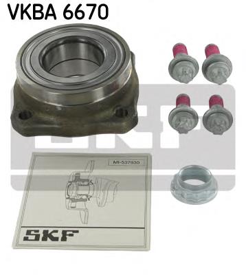 VKBA 6670 SKF cojinete de rueda trasero