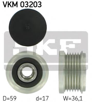Polea de alternador SKF VKM03203