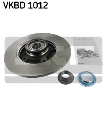 VKBD1012 SKF disco de freno trasero