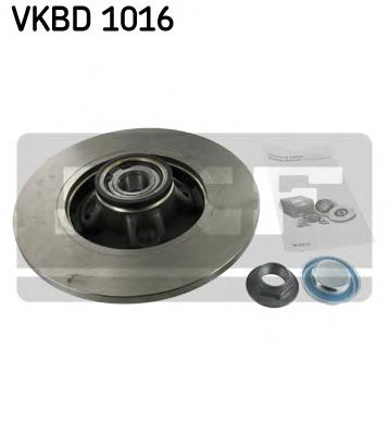Disco de freno trasero VKBD1016 SKF
