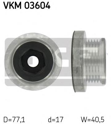 Polea alternador VKM03604 SKF