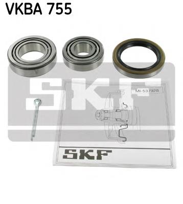 Cojinete de rueda trasero VKBA755 SKF
