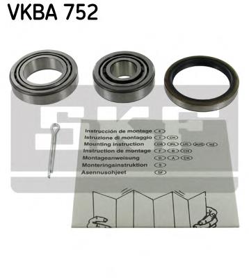 VKBA 752 SKF cojinete de rueda trasero