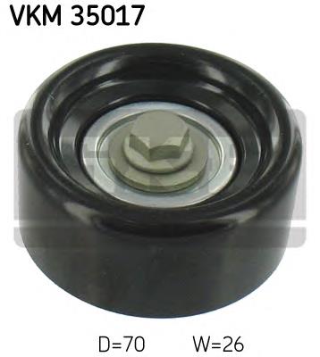 VKM 35017 SKF polea tensora, correa poli v