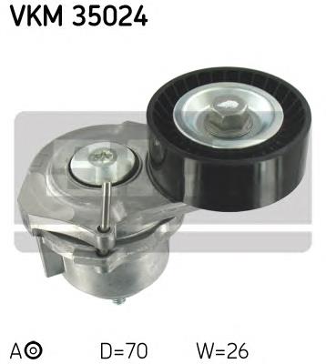Tensor de correa poli V VKM35024 SKF