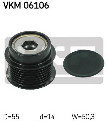 Polea alternador VKM06106 SKF