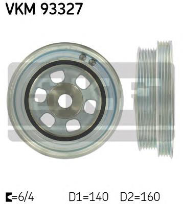 Polea, cigüeñal VKM93327 SKF