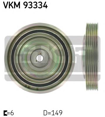 VKM93334 SKF polea, cigüeñal