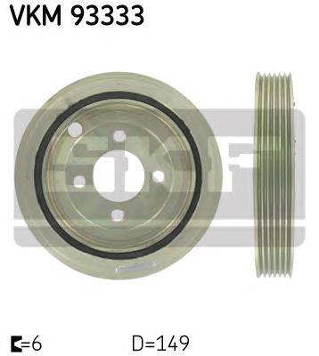 Polea, cigüeñal VKM93333 SKF